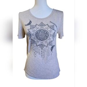 Wanderlust Gray Graphic Tee